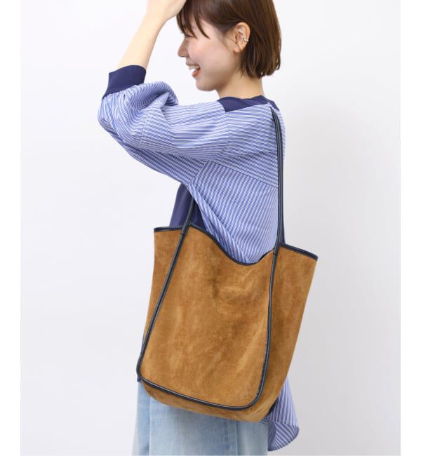 JOURNAL STANDARD relume「《追加》【IOMMI/イオミ】 syntetic suede big tote：バッグ」|トートバッグ|