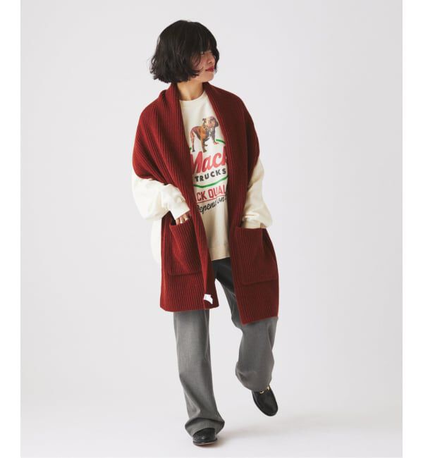 JOURNAL STANDARD relume「MACK TRUCKS / マック・トラックス 別注 フェード  プリント スウェット」|スウェット・ジャージ|