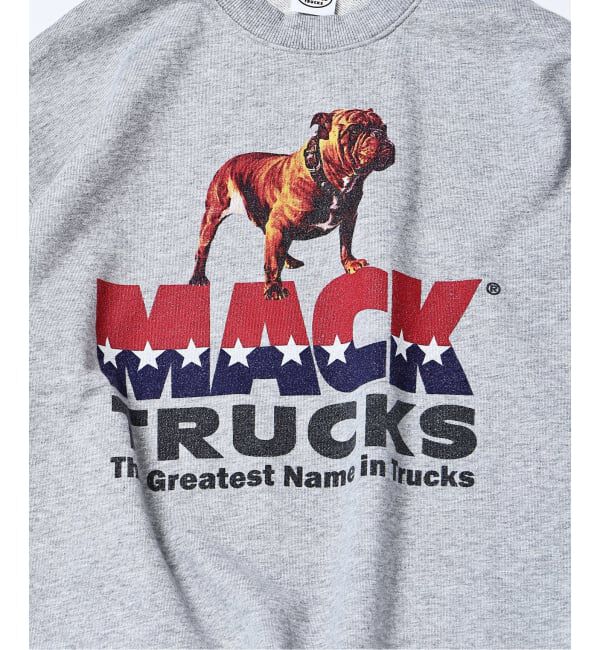 JOURNAL STANDARD relume「MACK TRUCKS / マック・トラックス 別注 フェード  プリント スウェット」|スウェット・ジャージ|