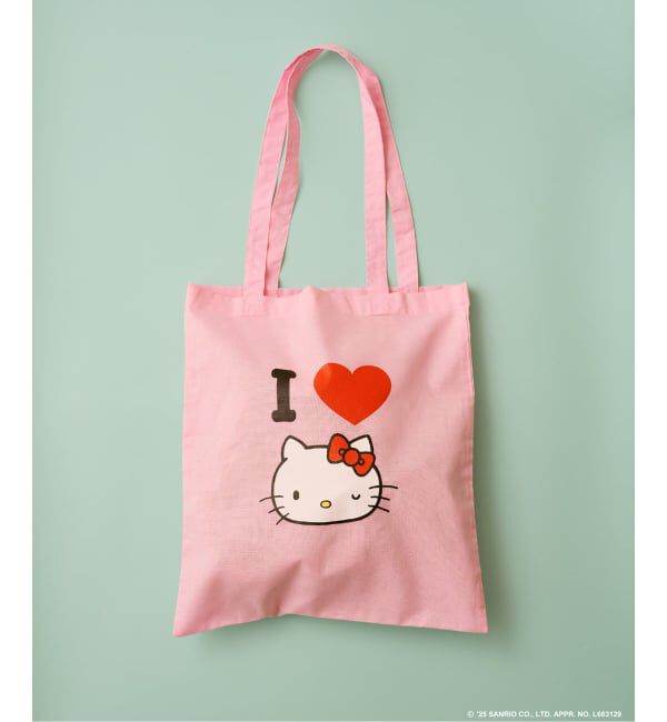 JOURNAL STANDARD relume「HELLO KITTY / ハローキティ プリント トートバッグ」|トートバッグ|ピンク