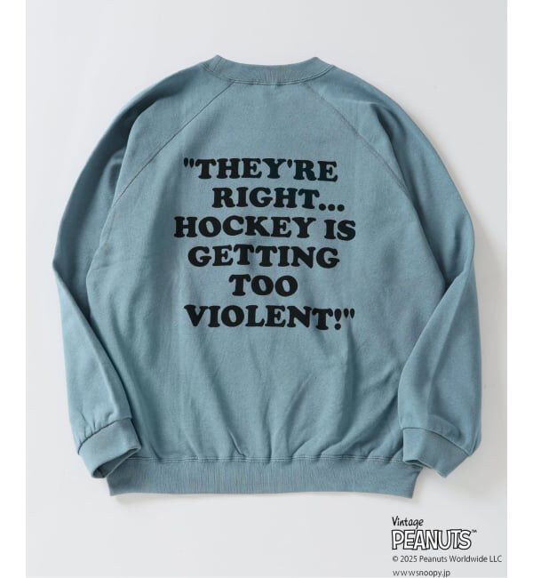 JOURNAL STANDARD relume「PEANUTS / ピーナッツ 別注 FANTASY A&G INC プリントスウェット WINTER」|スウェット・ジャージ|