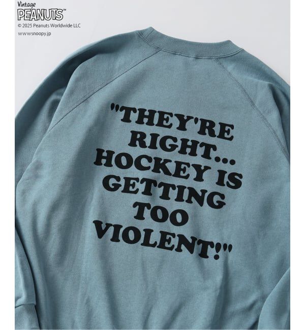 JOURNAL STANDARD relume「PEANUTS / ピーナッツ 別注 FANTASY A&G INC プリントスウェット WINTER」|スウェット・ジャージ|