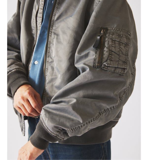 JOURNAL STANDARD relume「ガーメントダイ L-2B フライトジャケット」|ミリタリージャケット|