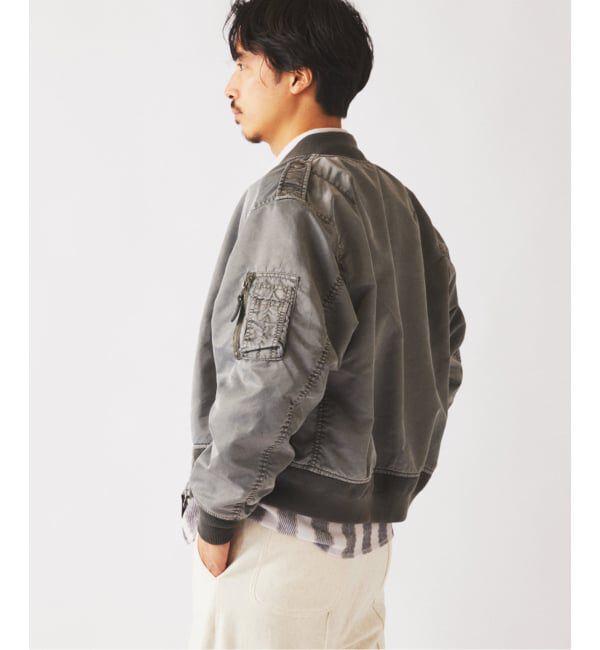 JOURNAL STANDARD relume「ガーメントダイ L-2B フライトジャケット」|ミリタリージャケット|