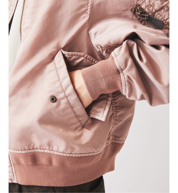 JOURNAL STANDARD relume「ガーメントダイ L-2B フライトジャケット」|ミリタリージャケット|