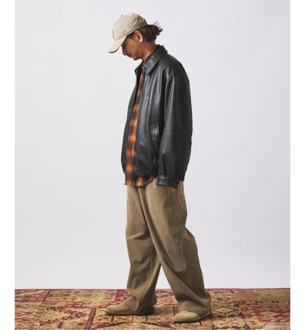 JOURNAL STANDARD relume「ラムレザー ジップジャケット」|ライダースジャケット|