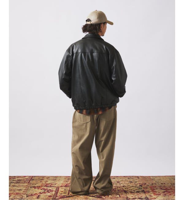 JOURNAL STANDARD relume「ラムレザー ジップジャケット」|ライダースジャケット|