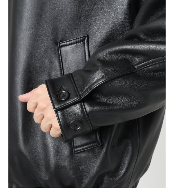 JOURNAL STANDARD relume「ラムレザー ジップジャケット」|ライダースジャケット|