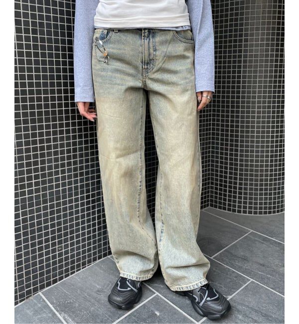 Oriens JOURNAL STANDARD「ワイドベーシックデニム」|デニム|ブルー B