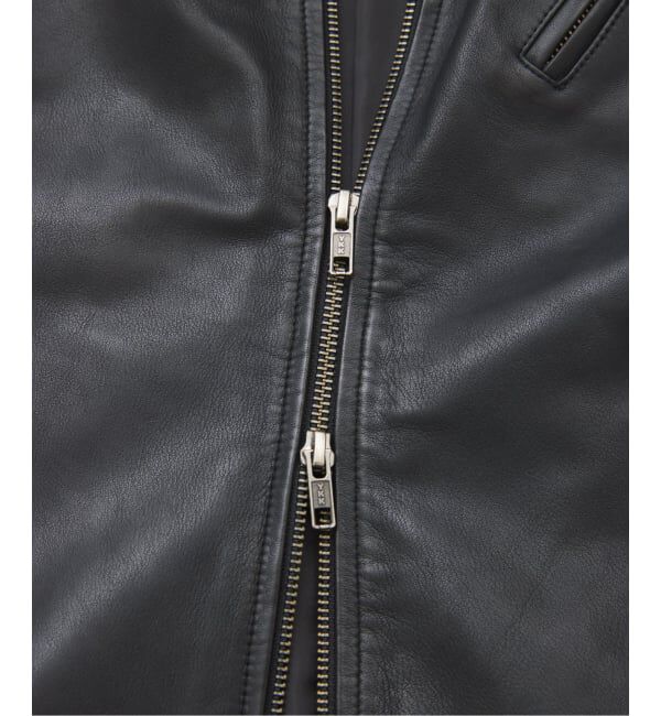 JOURNAL STANDARD「ウォッシュ シープ レザー シングル ライダース」|ライダースジャケット|