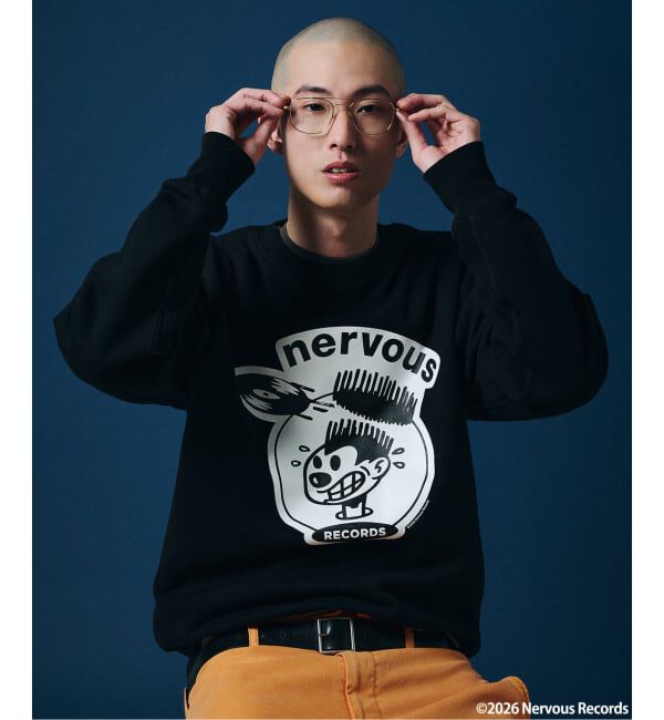 JOURNAL STANDARD「Nervous Records / ナーヴァス・レコーズ &times; JOURNAL STANDARD スウェット」|スウェット・ジャージ|