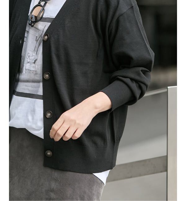 JOURNAL STANDARD「《予約》ウォッシャブル Vカーディガン」|カーディガン|