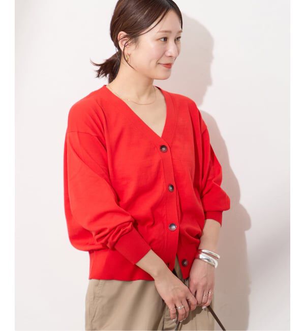 JOURNAL STANDARD「《予約》ウォッシャブル Vカーディガン」|カーディガン|