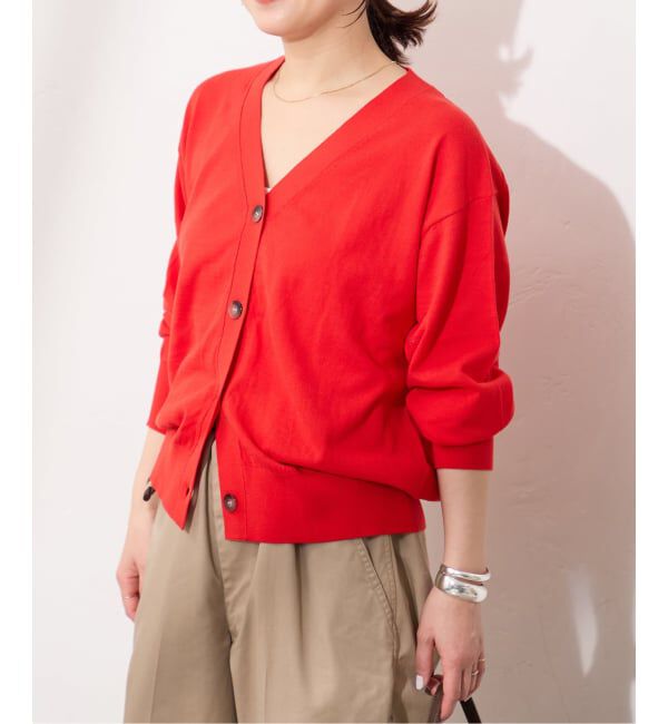 JOURNAL STANDARD「《予約》ウォッシャブル Vカーディガン」|カーディガン|