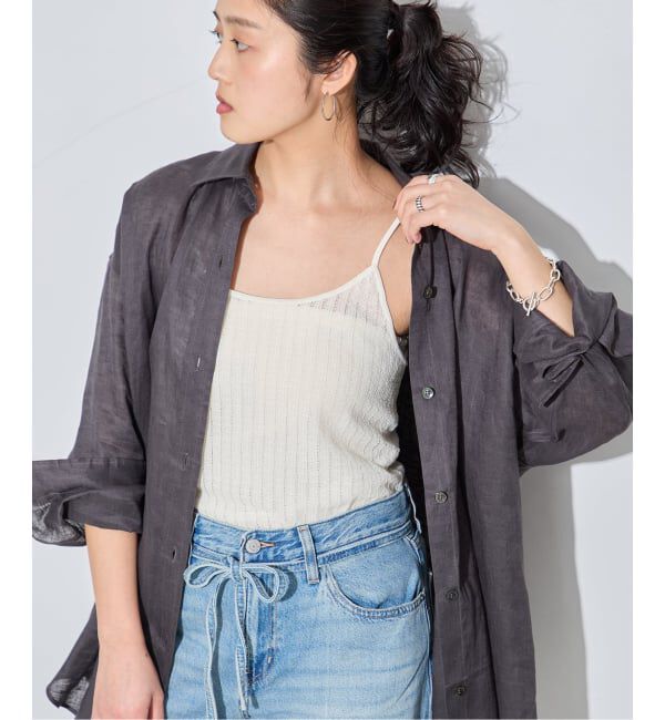 journal standard L'essage「《予約》LACYジャガードニットキャミソール」|キャミソール|