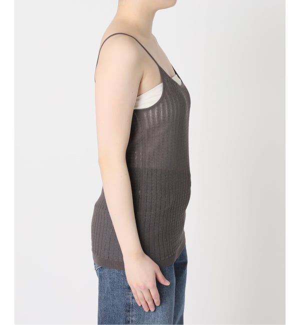 journal standard L'essage「《予約》LACYジャガードニットキャミソール」|キャミソール|