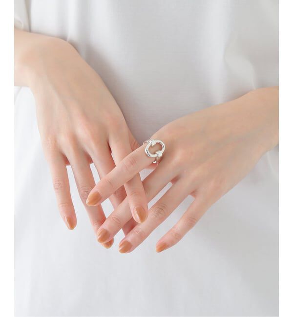 journal standard L'essage「【IRIS47/イリスフォーセブン 】oval ring：リング」|リング|シルバー