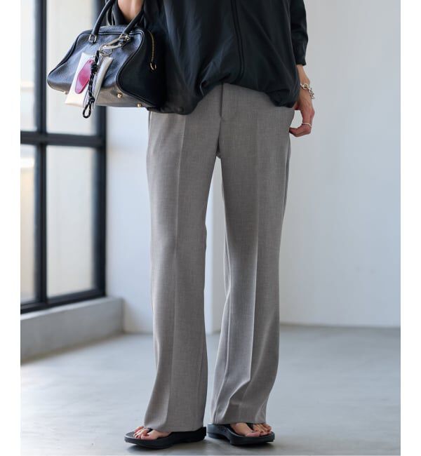 FRAMeWORK「≪追加≫セミフレアパンツ」|スラックス|