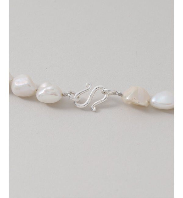 Lilas by Spick&Span「バロックパール65cmネックレス SV」|ネックレス|