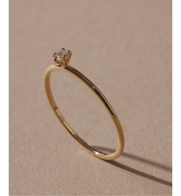 Lilas by Spick&Span「プチスターダイヤリング K10」|リング|