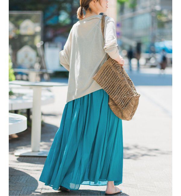 Spick and Span「HYU ギャザーワンピース」|ワンピース|