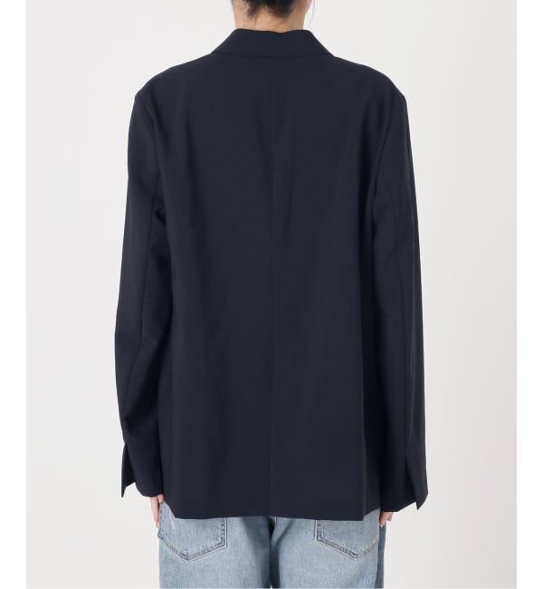 FRAMeWORK「撥水強撚PEダブルジャケット」|テーラードジャケット|