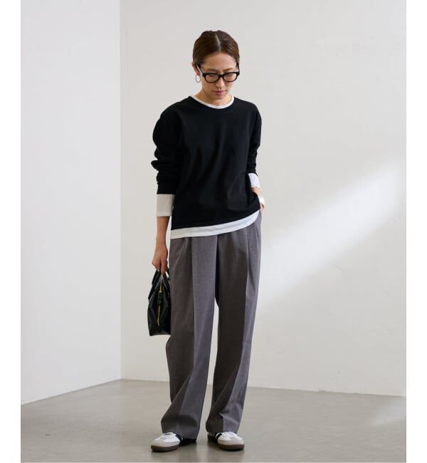 FRAMeWORK「≪追加≫撥水強撚PEバレルパンツ」|スラックス|