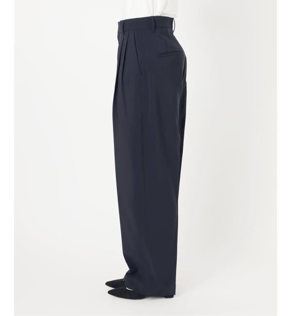 FRAMeWORK「≪追加≫撥水強撚PEバレルパンツ」|スラックス|