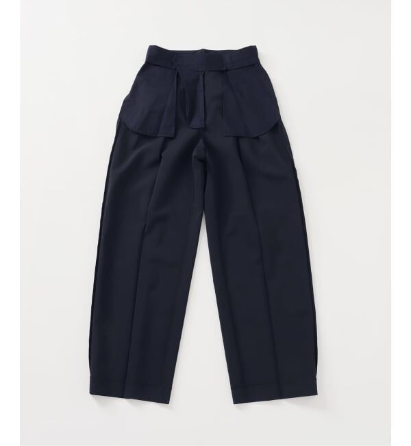 FRAMeWORK「≪追加≫撥水強撚PEバレルパンツ」|スラックス|