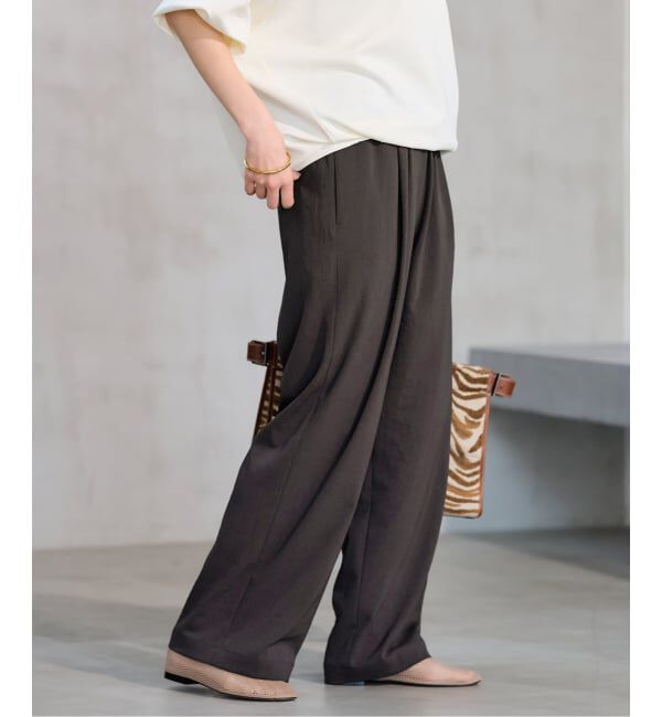 FRAMeWORK「≪追加予約≫ポリエステルツイルリラックスパンツ 2」|その他|