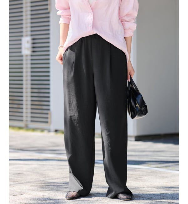 FRAMeWORK「≪追加予約≫ポリエステルツイルリラックスパンツ 2」|その他|