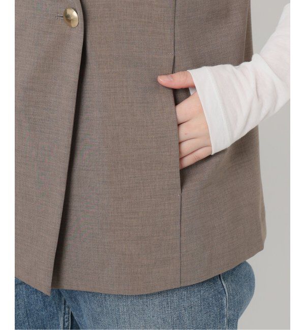  「【洗える】ノーカラージレ」|その他|