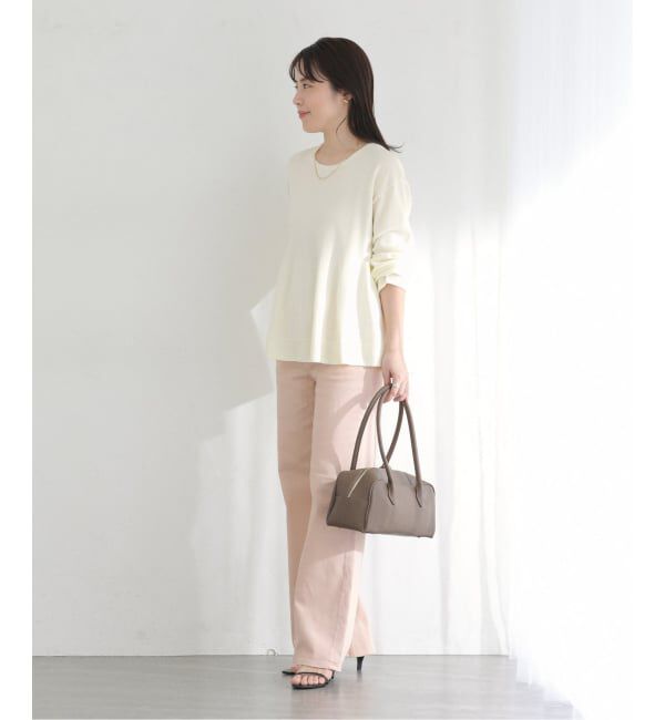  「【洗える】ペプラムニット」|ニット・セーター|