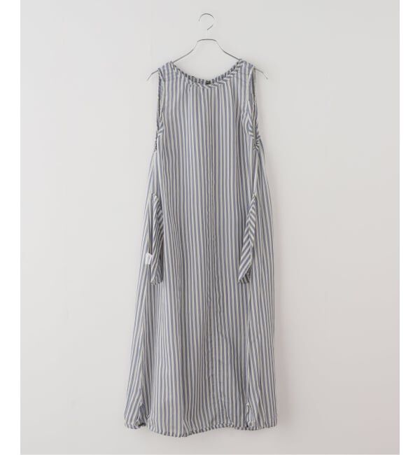  「【洗える】Munich/ミューニック　ストライプノースリワンピース」|ワンピース|