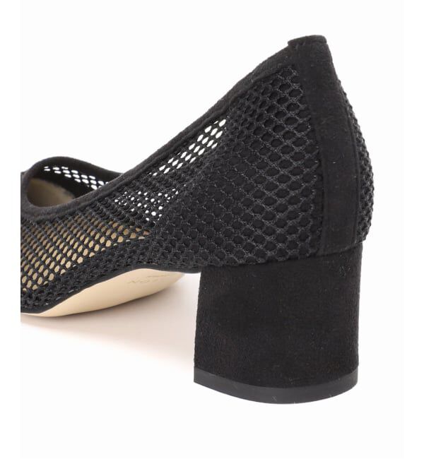  「《追加》4.5cmポインテッドネットパンプス」|パンプス|