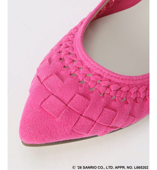  「Sanrio characters&times;LE TALON ポインテッドサシメッシュフラット」|その他|