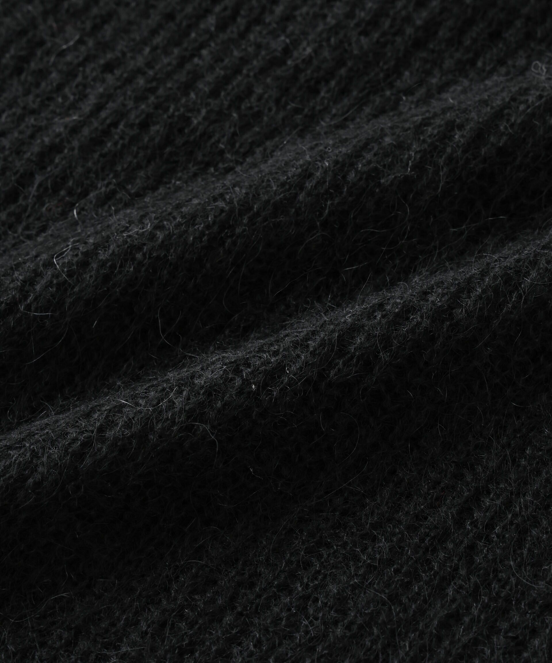 nano･universe「モヘヤ混クルーネックニットカーディガン(セットアップ可)」|ニット・セーター|