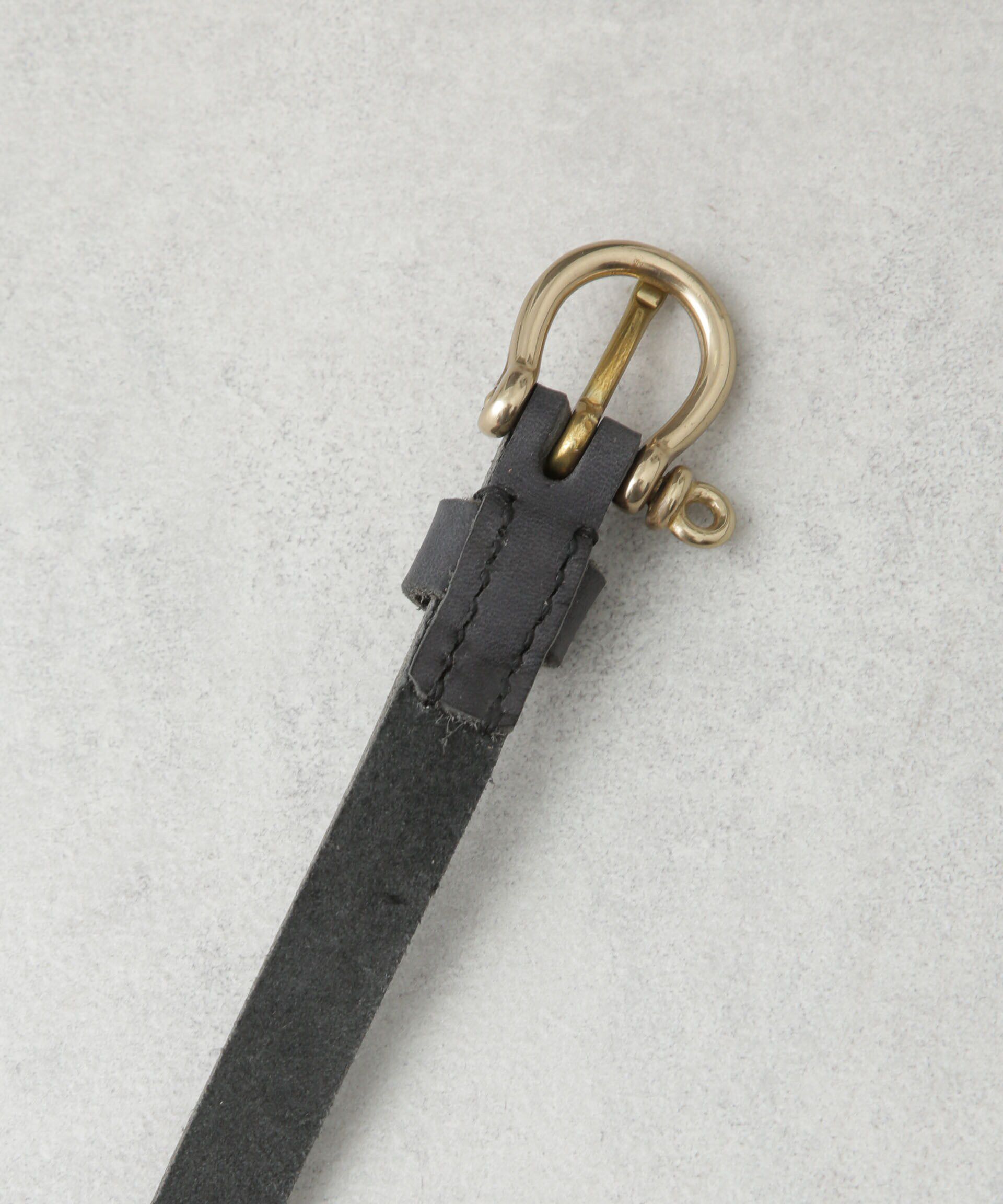 nano･universe「Martin Faizey/0.5 inch Shackle Belt_Nubuck」|ベルト|