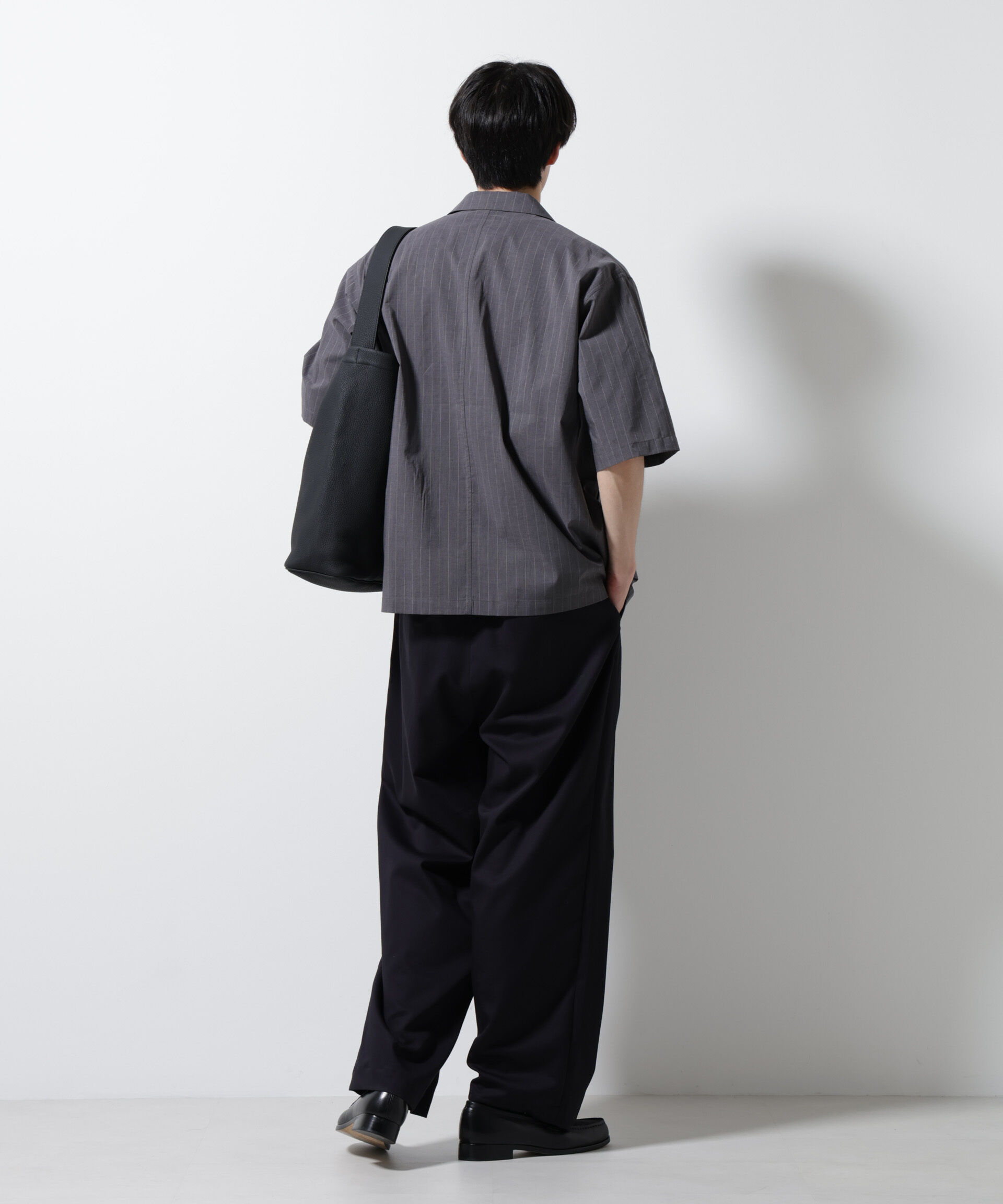 nano･universe「TEXBRID(R)シャツジャケット 半袖」|テーラードジャケット|