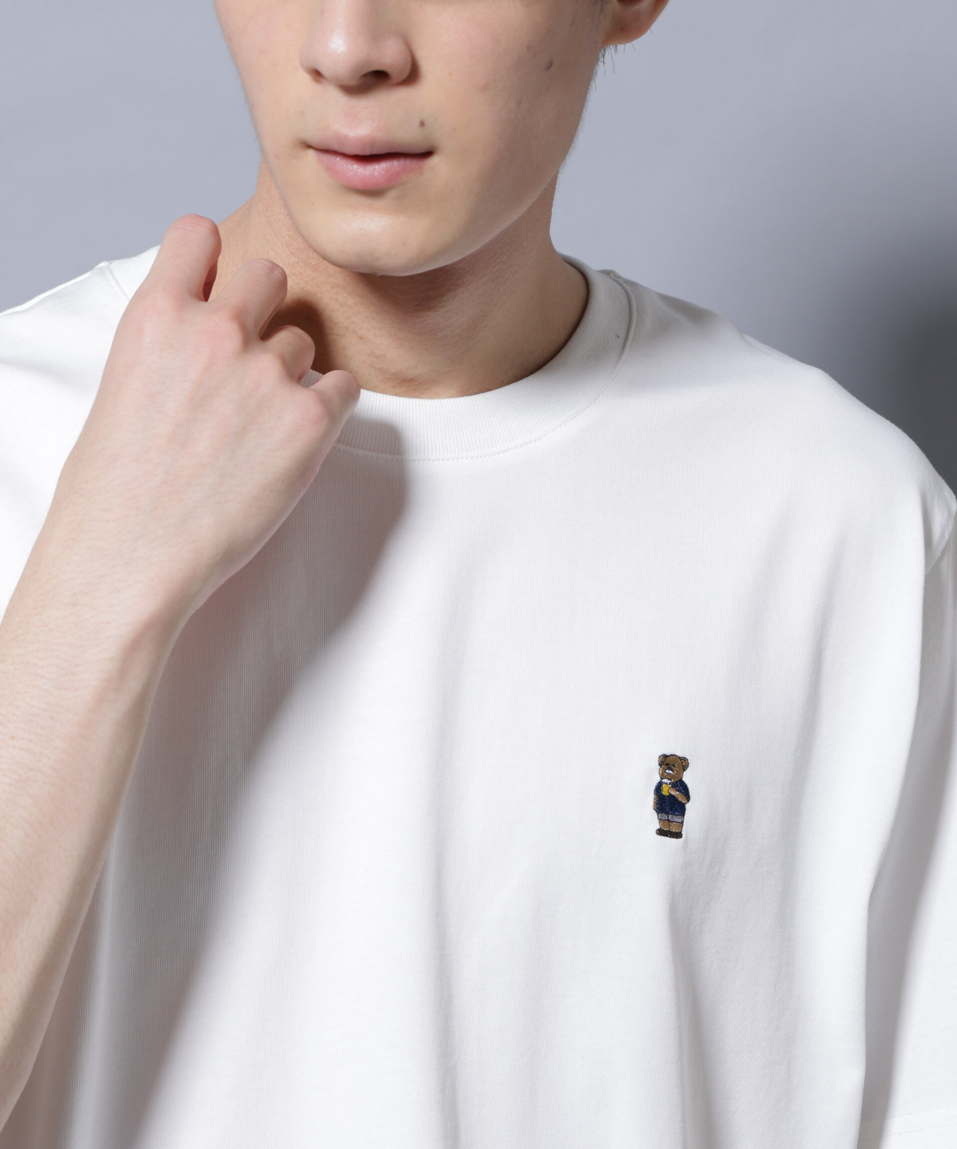 nano･universe「ナノベアTシャツ 半袖 夏服Ver.2」|Tシャツ・カットソー|