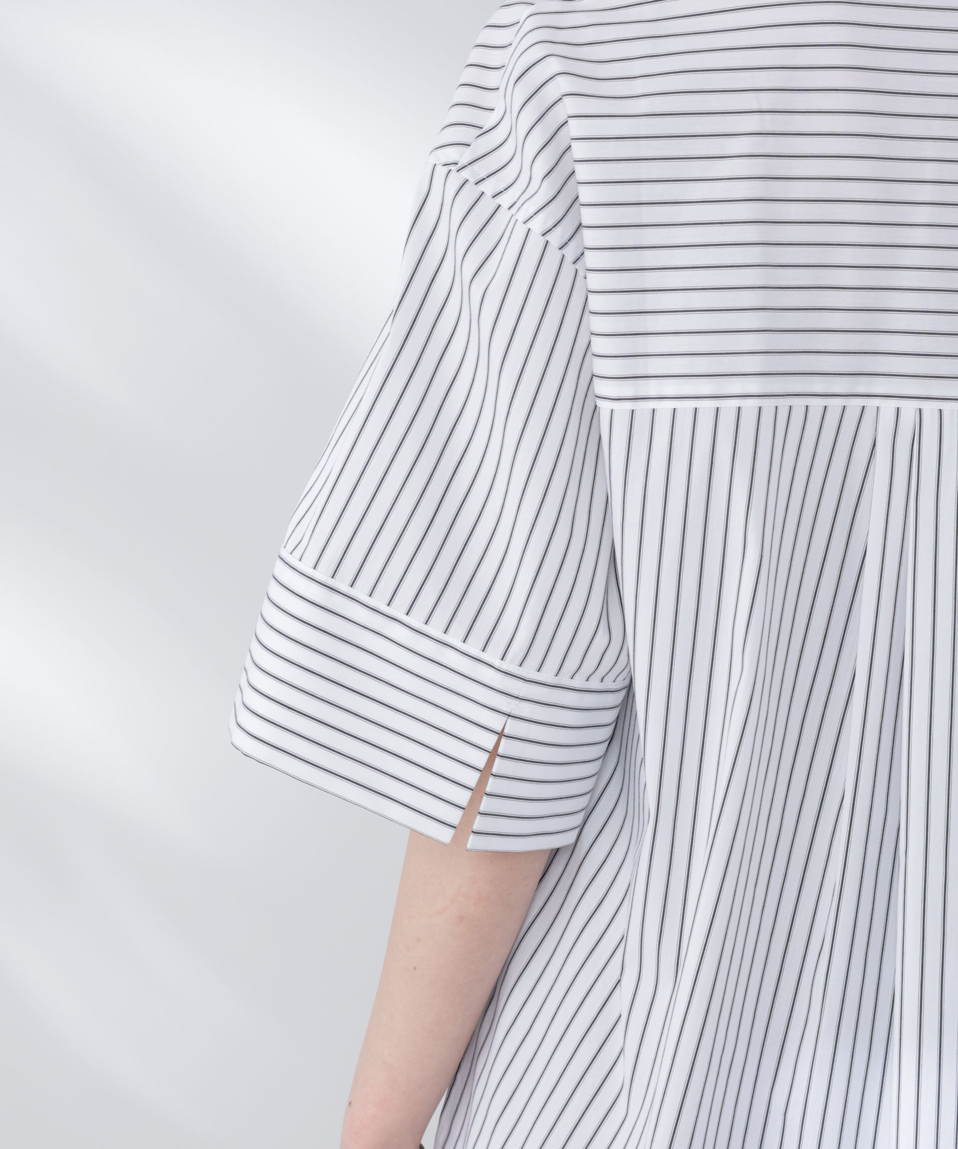 nano･universe「ワイドスリーブスキッパーシャツ」|シャツ・ブラウス|