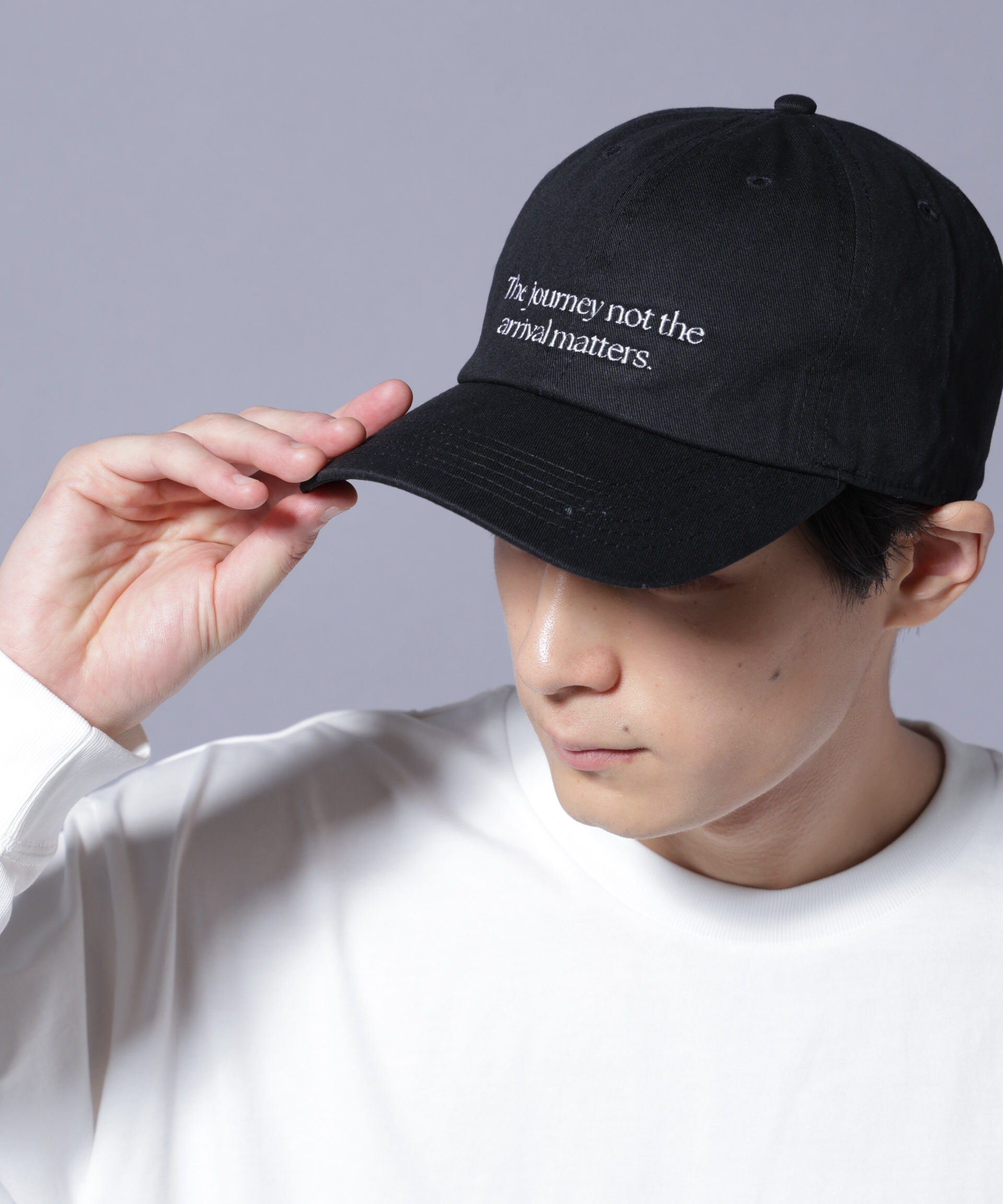 nano･universe「「NJ/CLUB」 ベースボールキャップ」|キャップ・キャスケット|ブラック