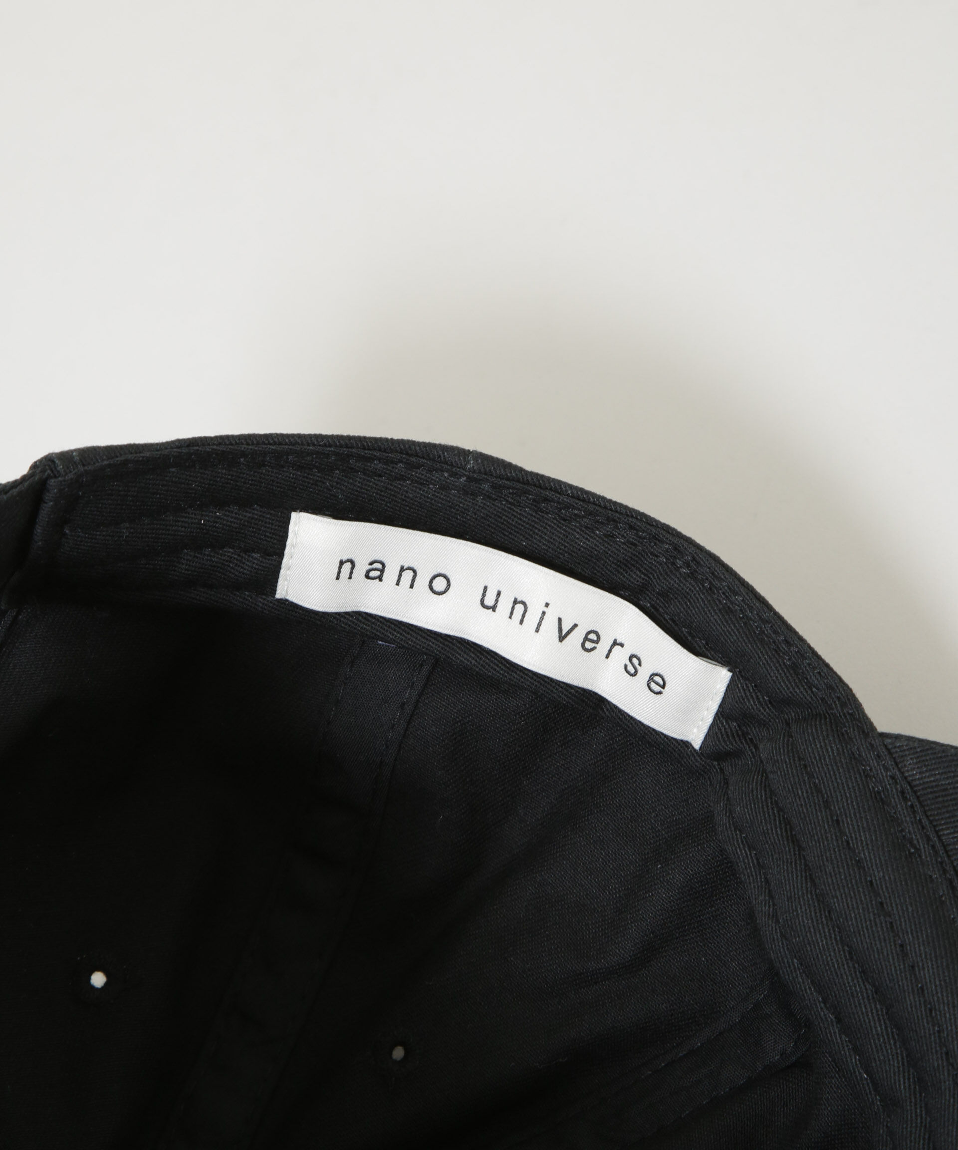 nano･universe「「NJ/CLUB」 ベースボールキャップ」|キャップ・キャスケット|