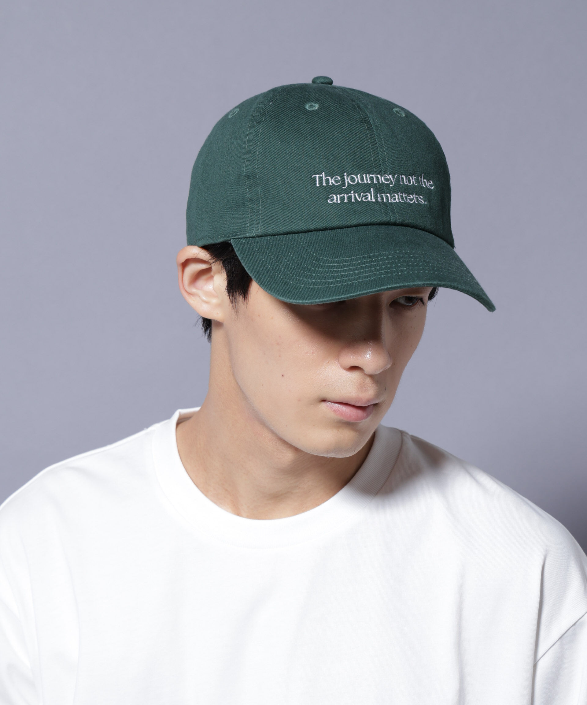 nano･universe「「NJ/CLUB」 ベースボールキャップ」|キャップ・キャスケット|D.グリーン1