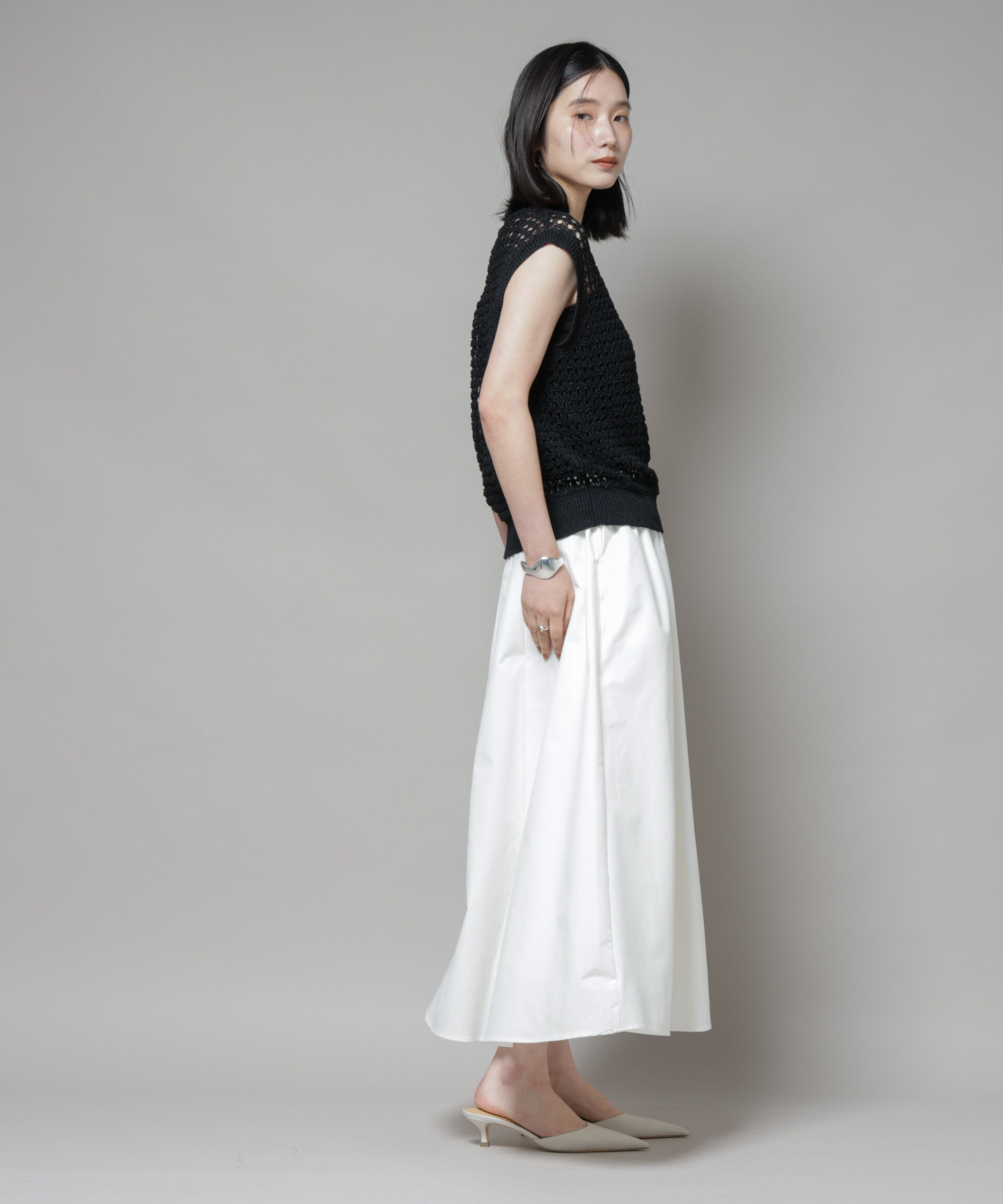 nano･universe「ギャザーボリュームスカート」|スカート|