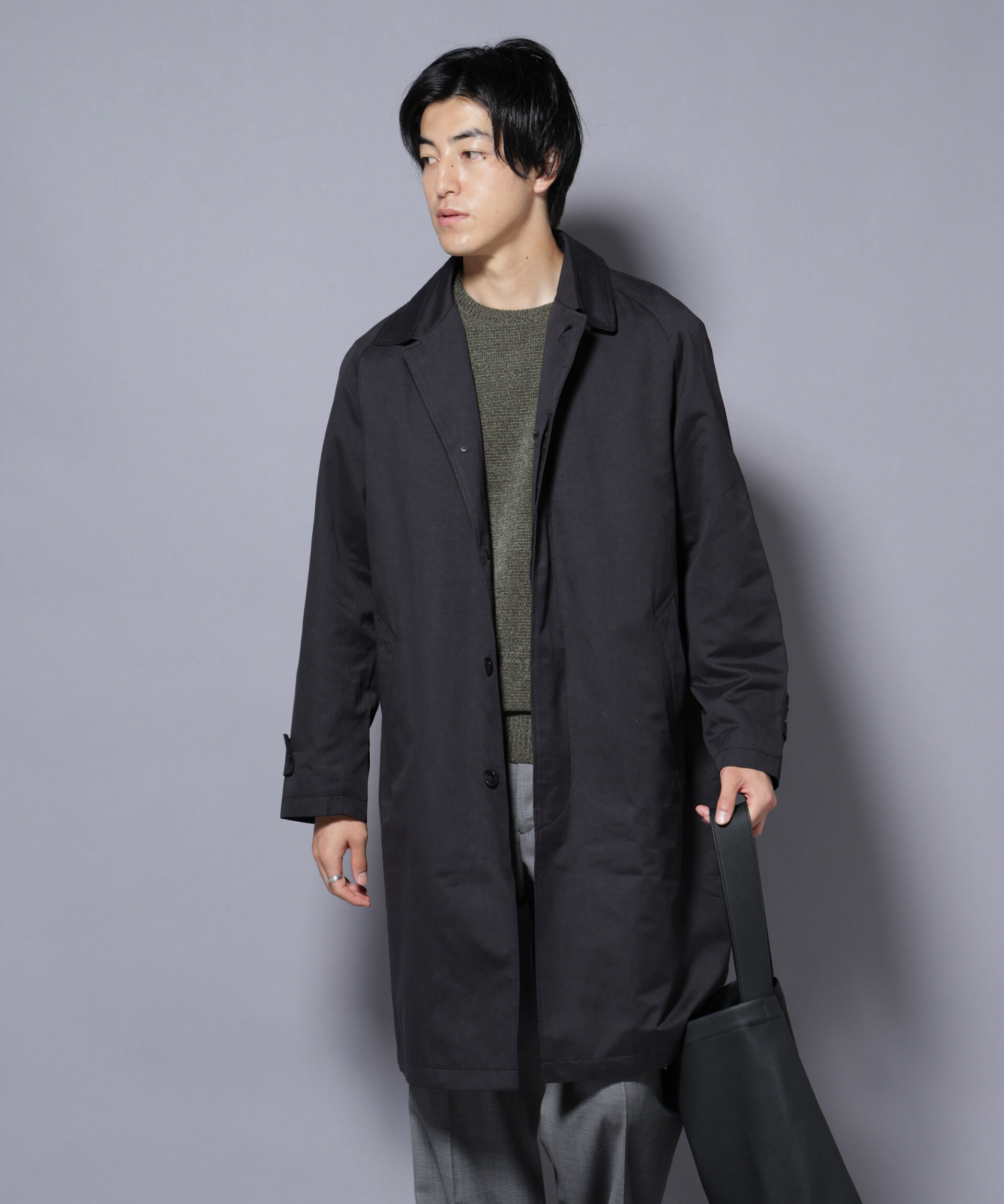 nano･universe「微起毛バルカラーコート」|その他|