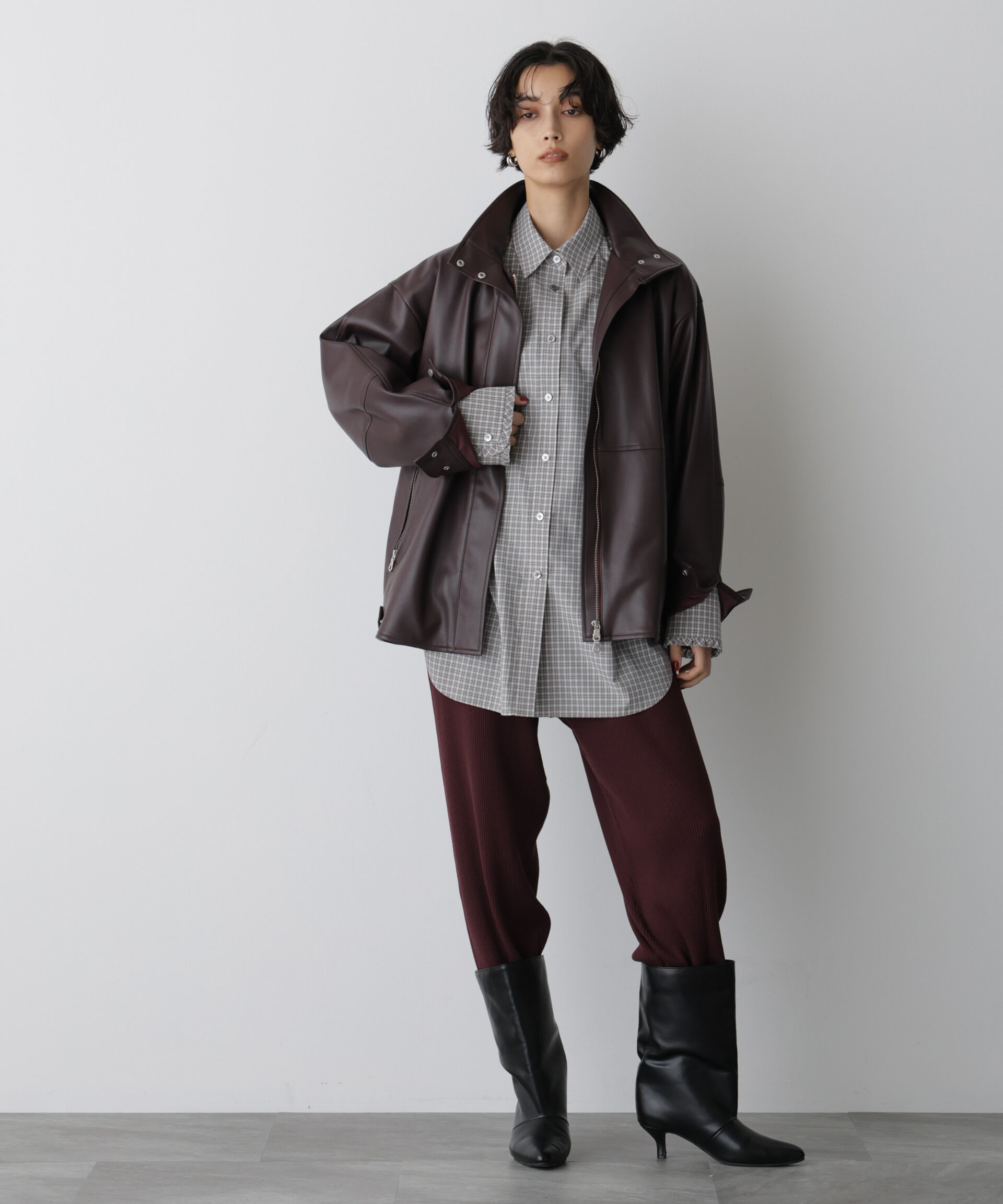  「「STEVELOUR」モダンプレッピーシャツ」|シャツ・ブラウス|