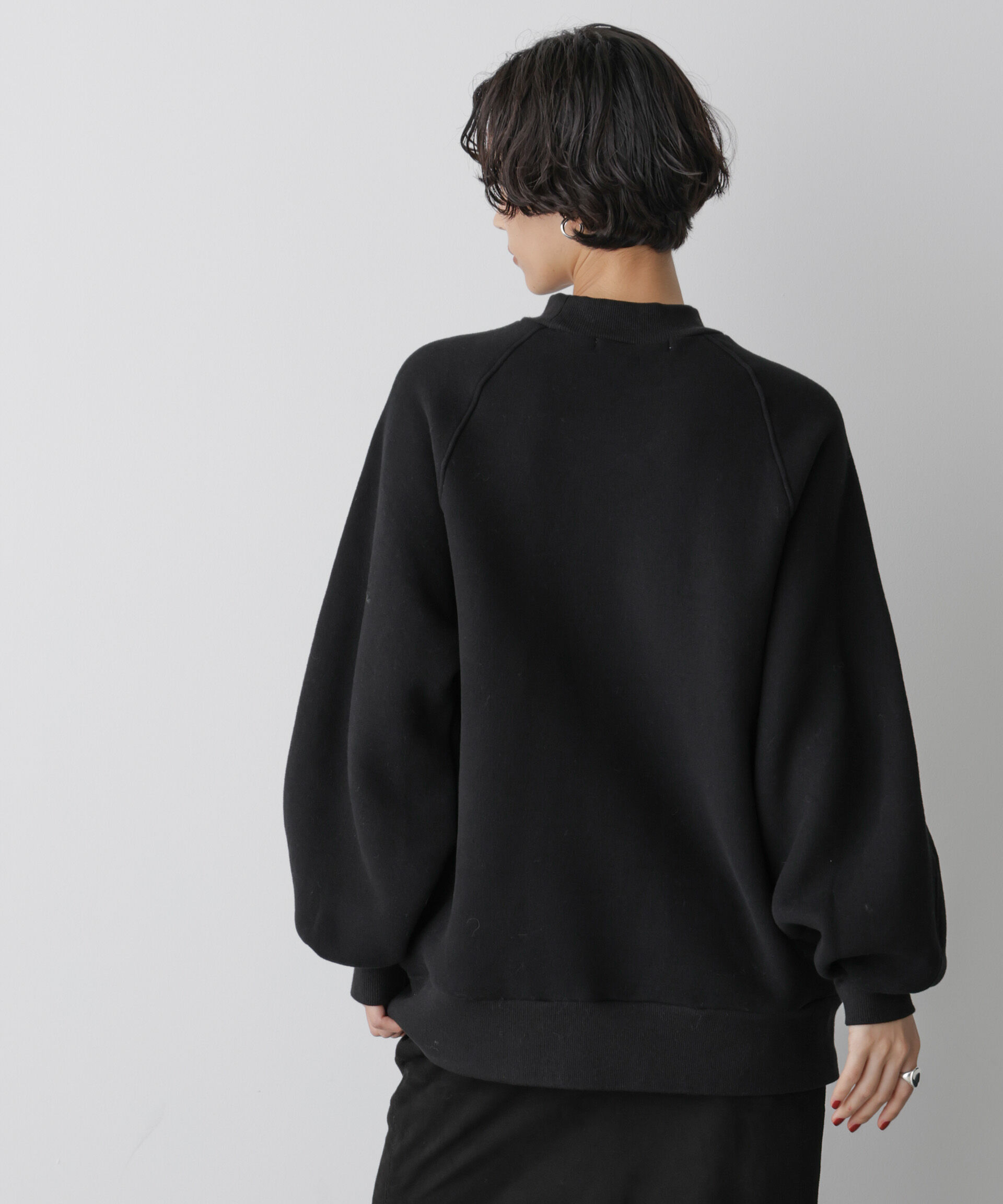  「「STEVELOUR」フラッフィースタンドプルオーバー」|スウェット・ジャージ|