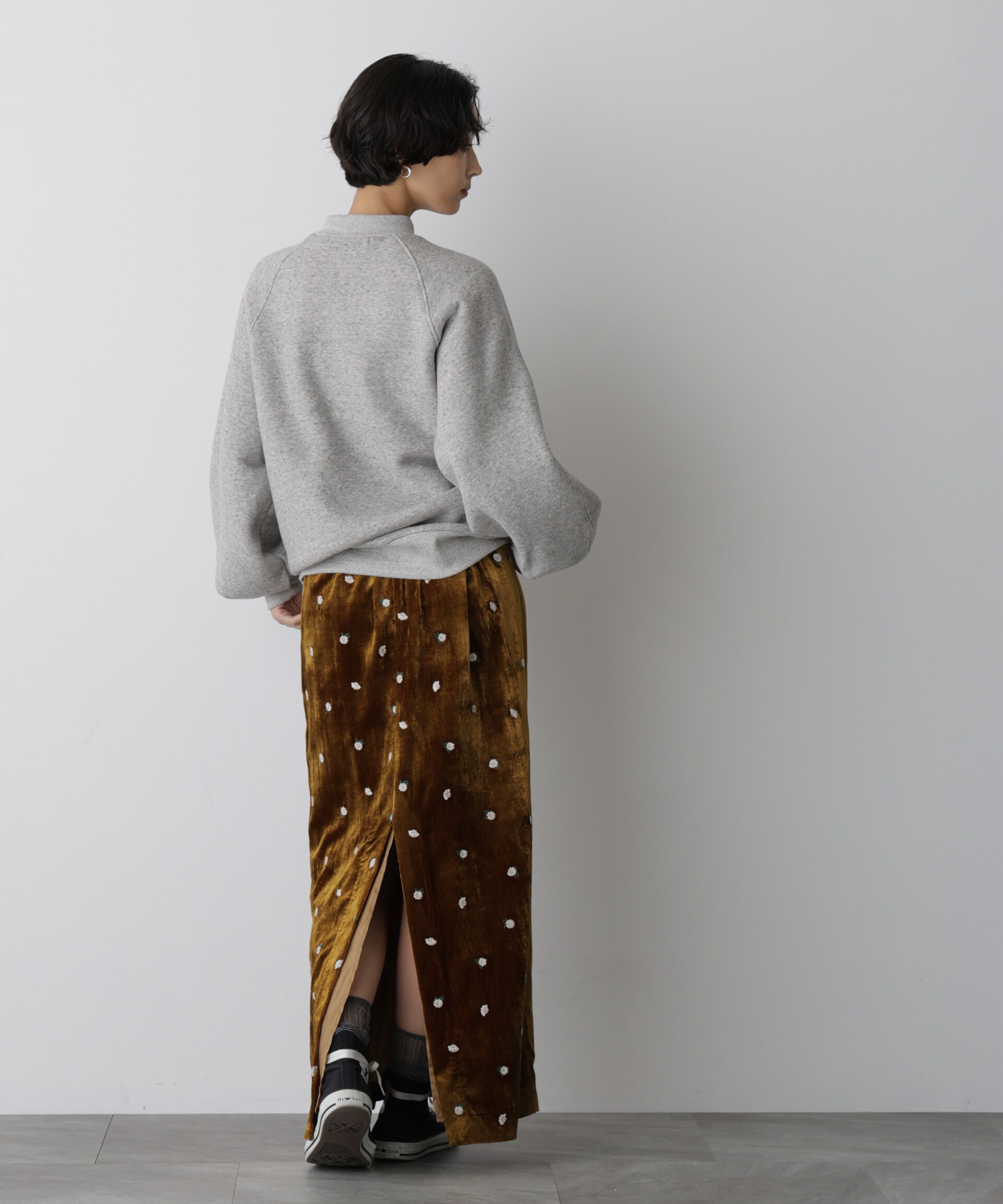  「「STEVELOUR」フラッフィースタンドプルオーバー」|スウェット・ジャージ|