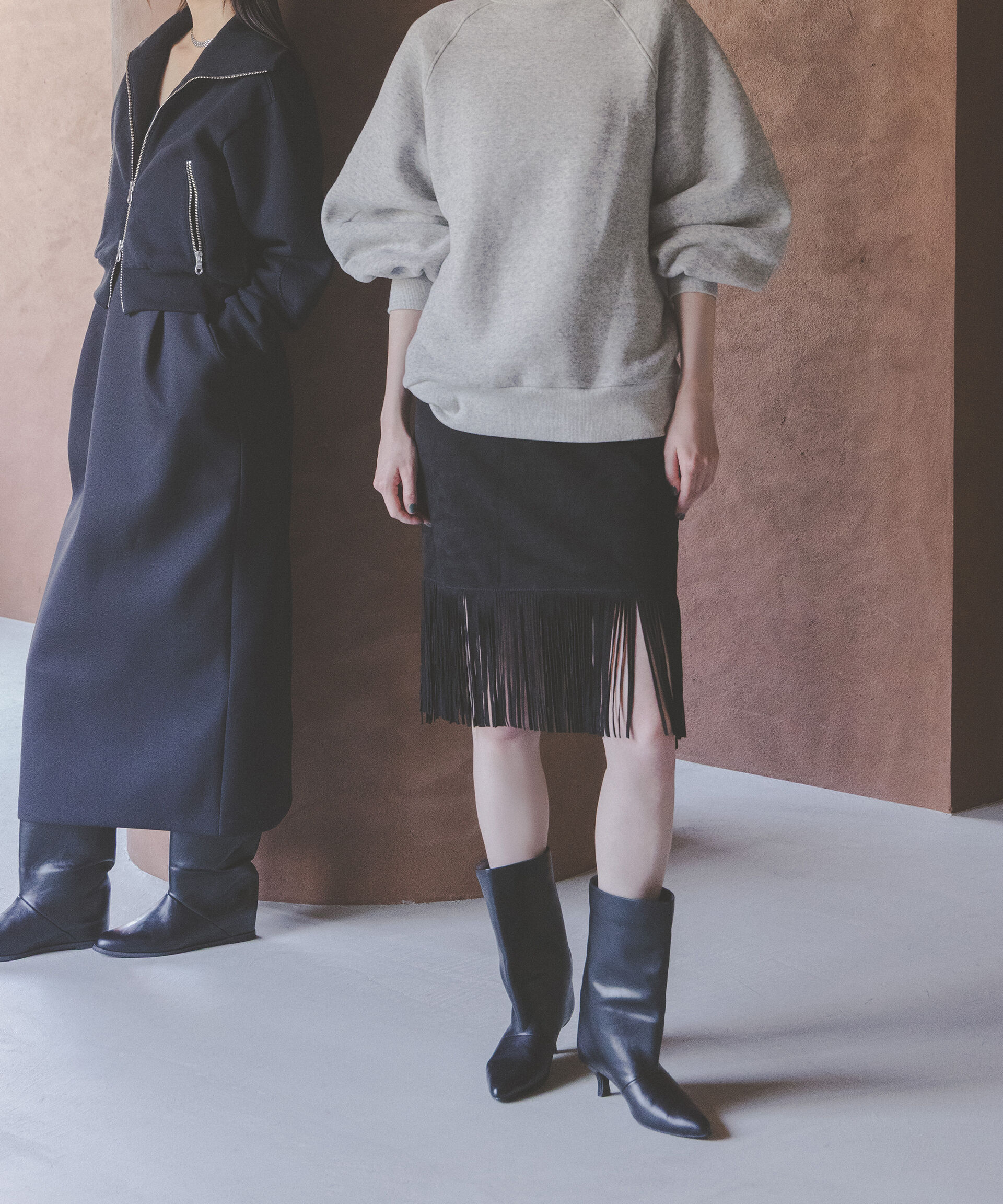  「「STEVELOUR」フラッフィースタンドプルオーバー」|スウェット・ジャージ|